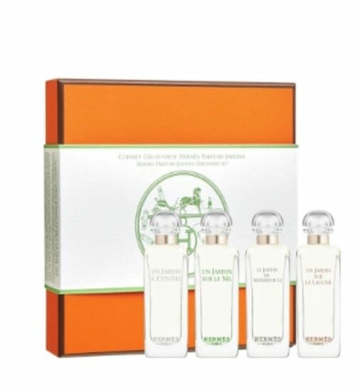 CD6530   HERMES  愛馬仕花園四件套7.5mL(西苔岛花園+尼羅河花園+李先生花園+屋頂花園)