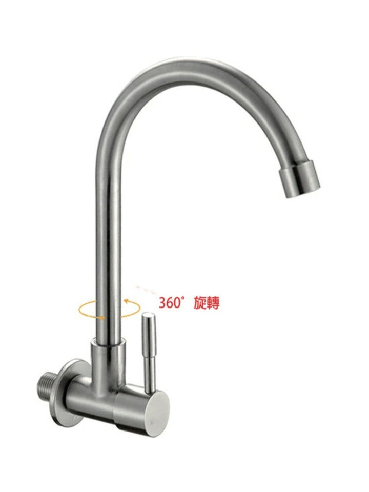 D1CW-6013不銹鋼壁式單冷龍頭