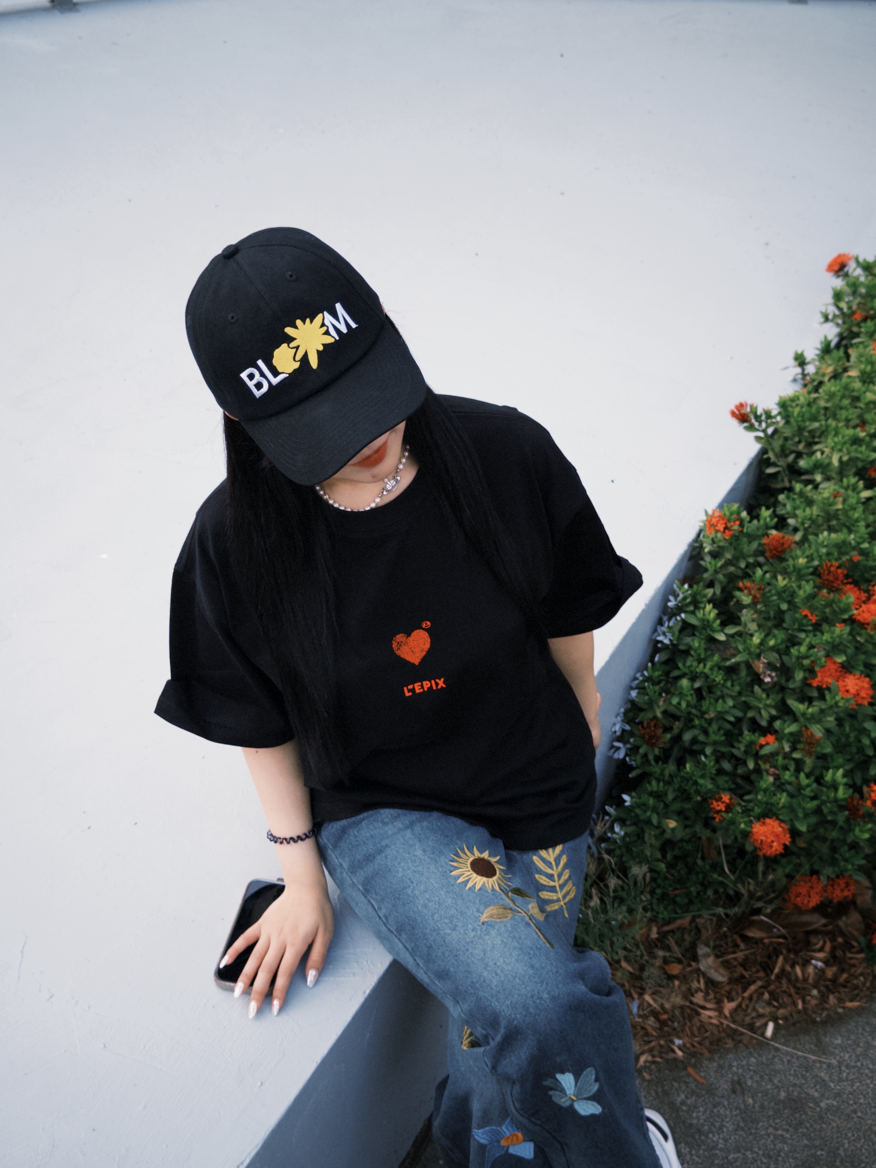 L'EPIX Bloom Cap 情緒三色老帽