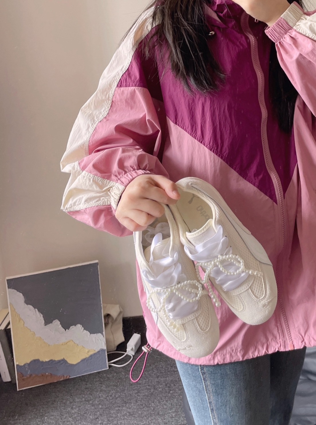 PUMA Speedcat 雲霧米白婚鞋