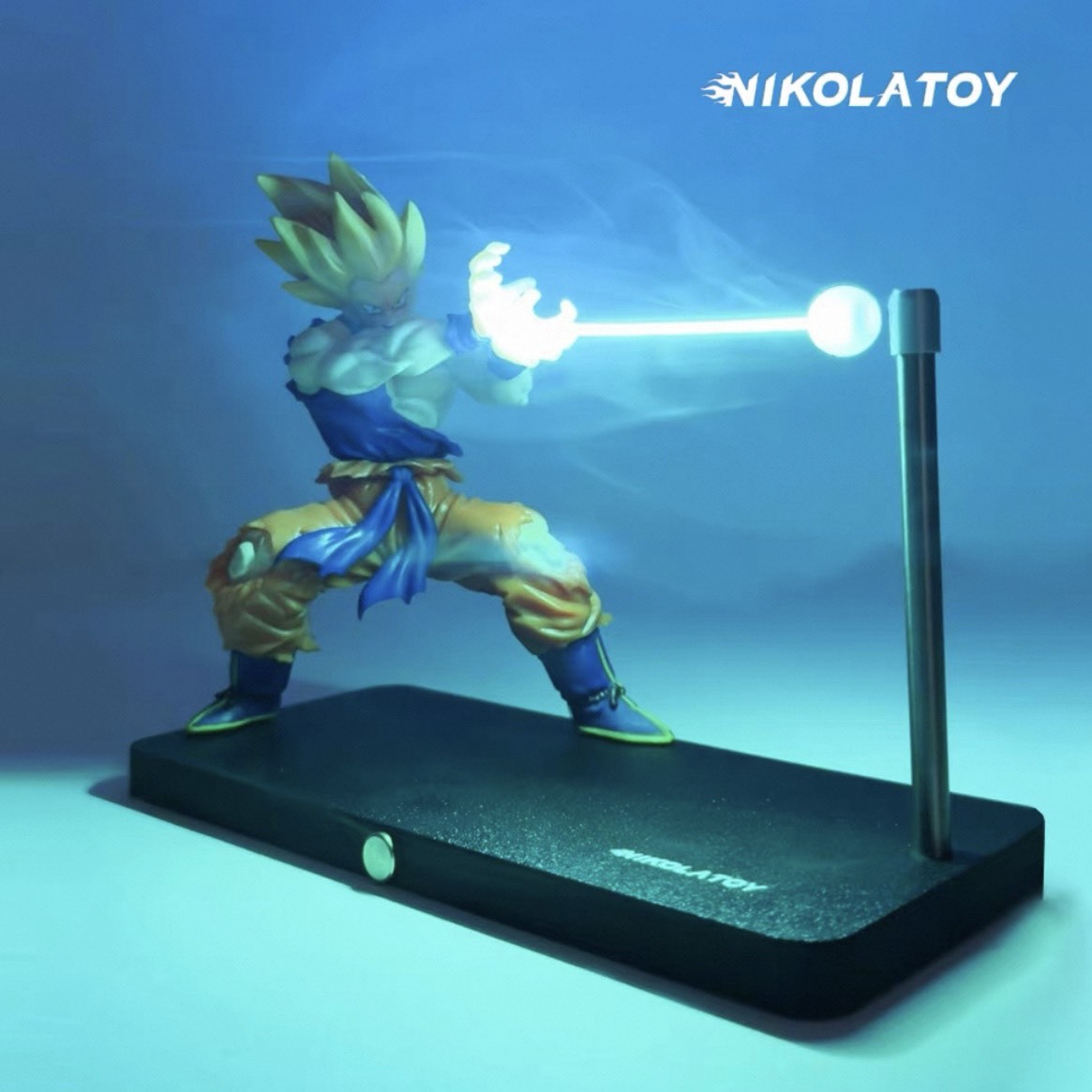 抖音同款 龜派氣功小夜燈 卡卡羅特 磁吸懸浮小夜燈