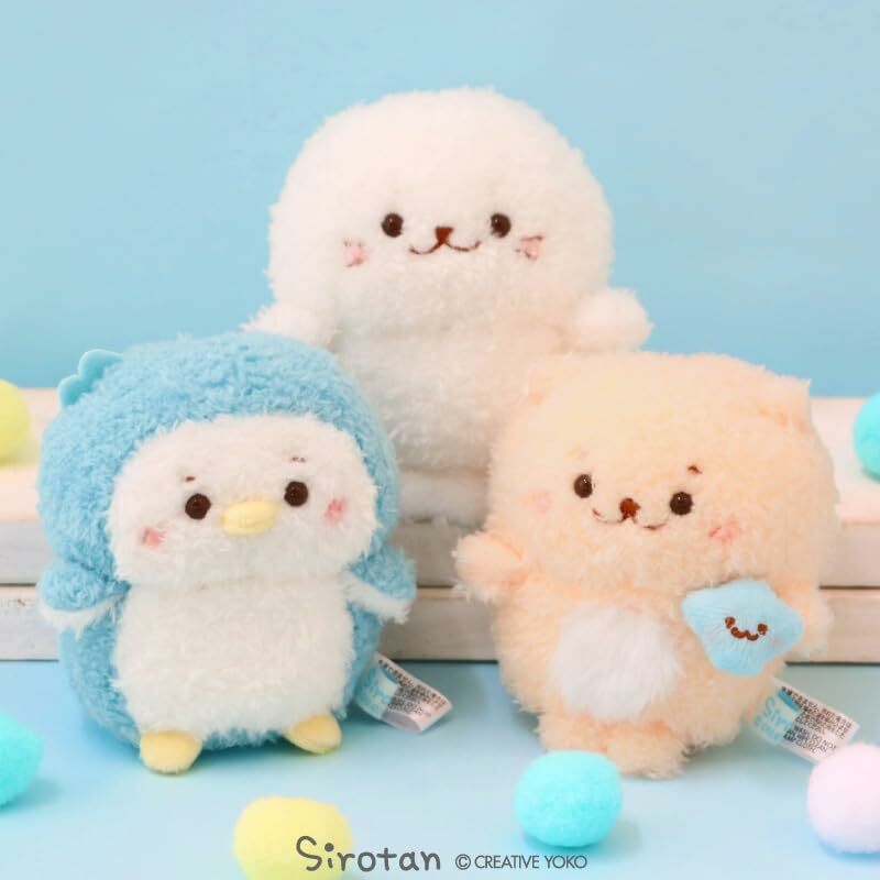 Sirotan 絨毛娃娃 毛毛系列 ( 毛毛小白、毛毛Rakkoinu、毛毛Ramune)