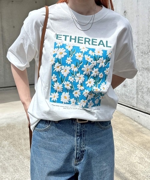 ANME / Flower Print T-shirt