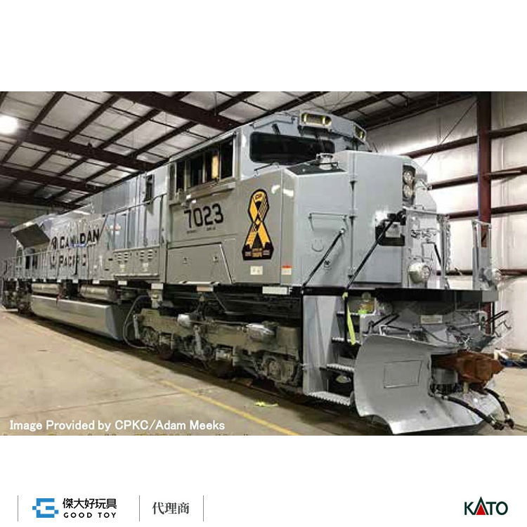 KATO 176-8544 (N) 柴油機關車 EMD SD70ACU CP #7023 (GREY) 前端車頭燈