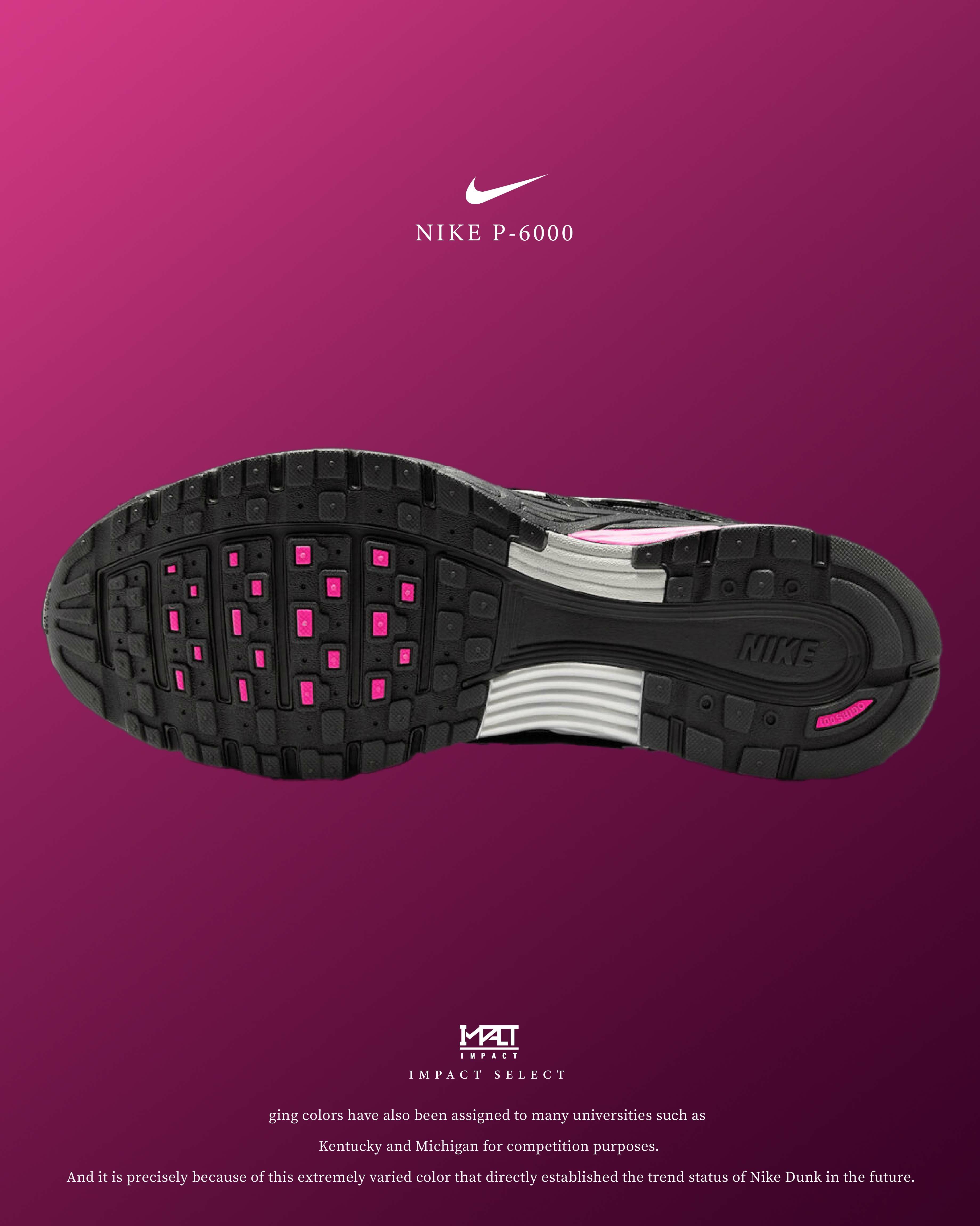 Nike P-6000 黑粉 黑粉爆炸 鏡面黑 CD6404-600