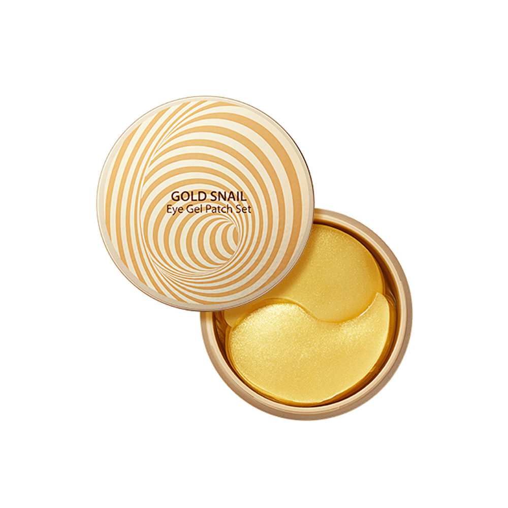 THE SAEM 黃金蝸牛保濕修護眼膜 30對