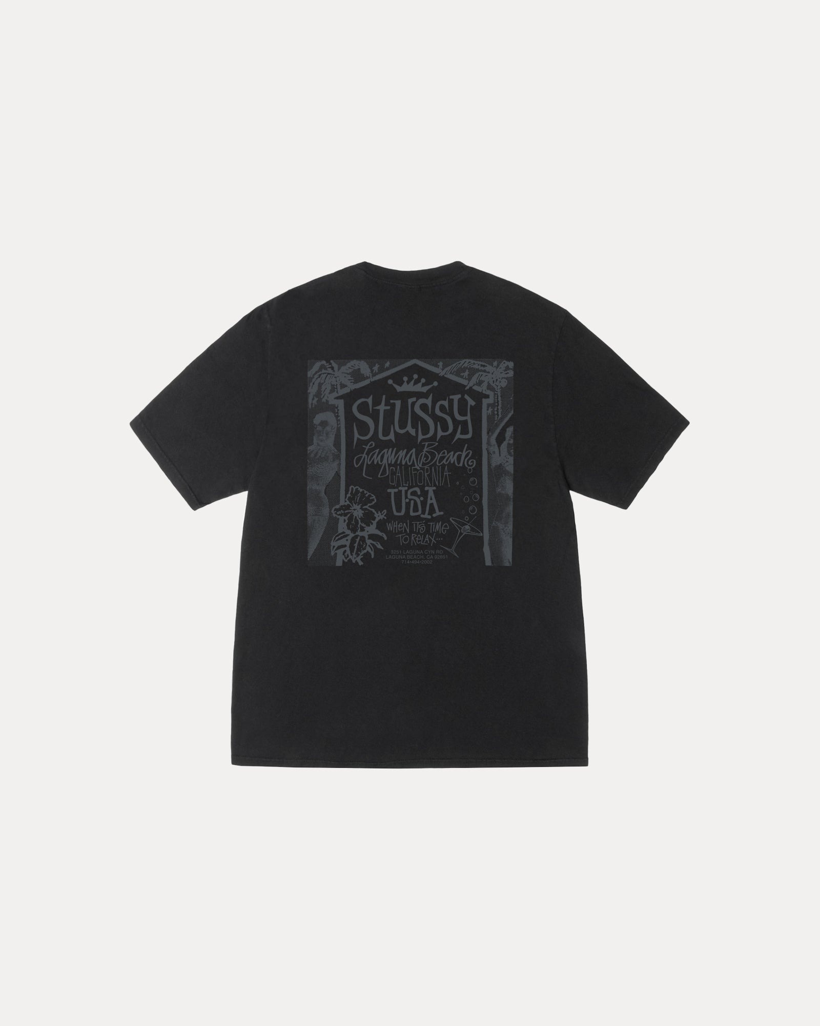 ★人気★【Stussy】★Beach House Pigment Dyed TEE★Natural★ STUSSY: Beach House Pig. Dyed Tee (Elmm) | DSMG E-SHOP