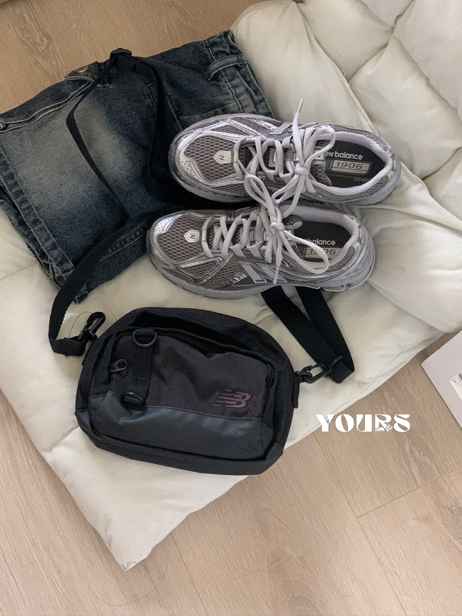 New Balance Athletics Sling 肩背包 3.5L LAB23201BK