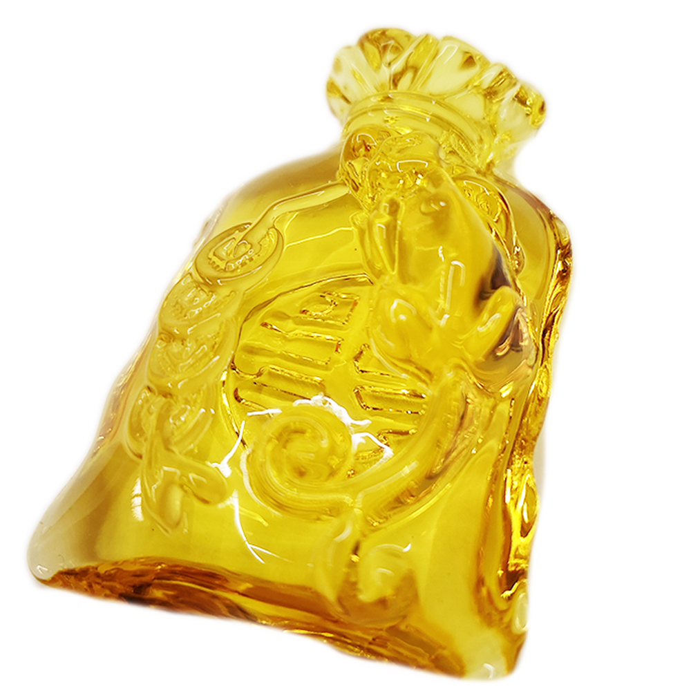 咬錢貔貅黃金琉璃寶袋【十方】148891