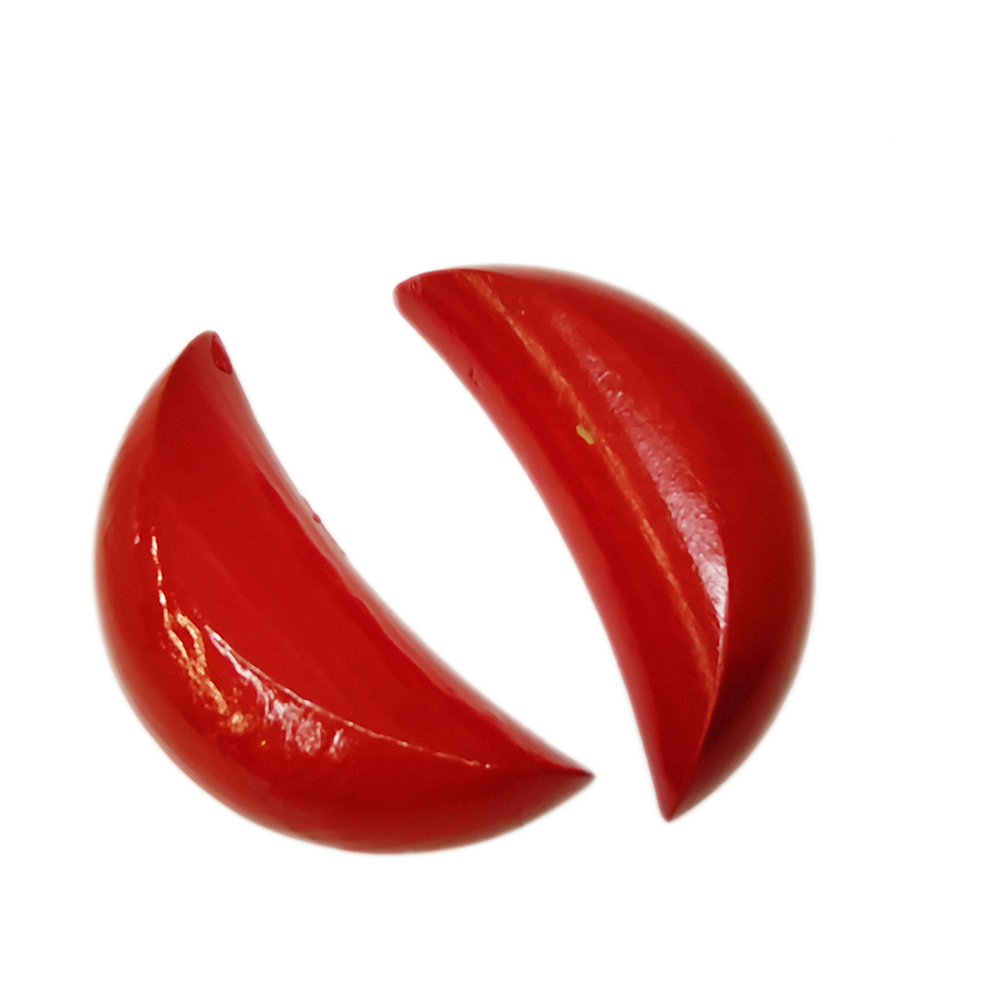 筊杯/聖杯(紅色)9*3.5公分【十方】127209