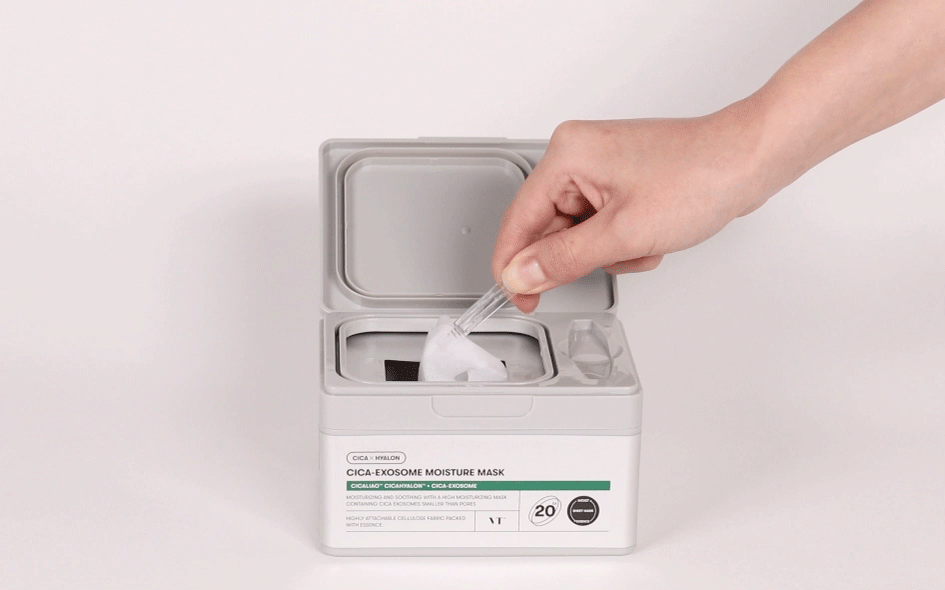 VT 積雪草外泌體保濕抽取面膜 20片