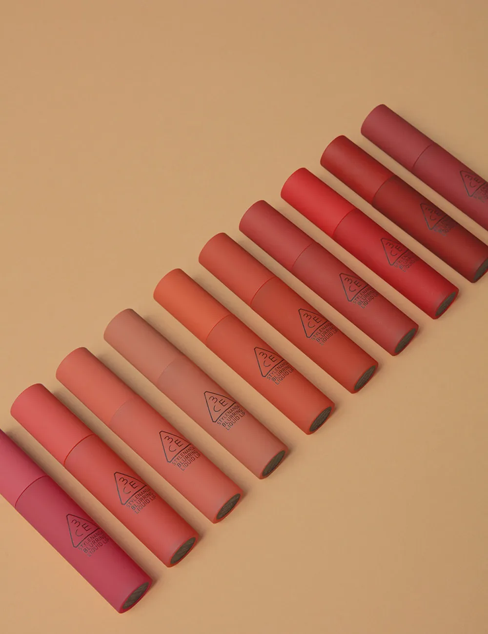 3CE 慕絲霧面唇釉【9款色號】