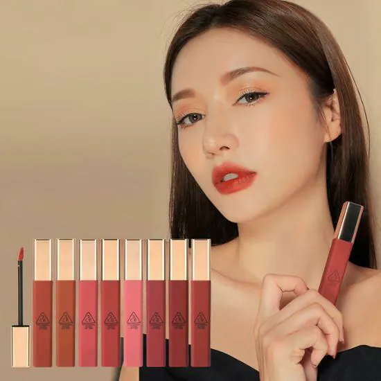 3CE 雲朵柔焦霧面唇釉【10款色號】