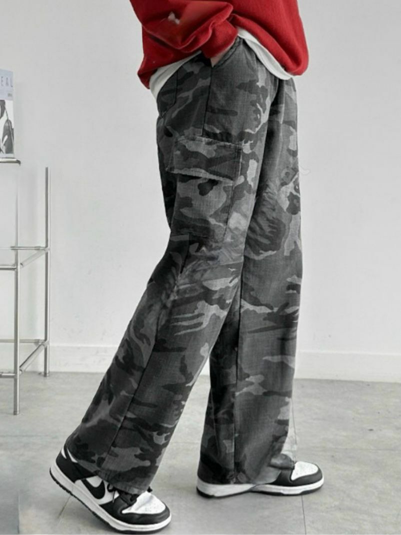 迷彩工裝鬆身褲 TAC-0219P