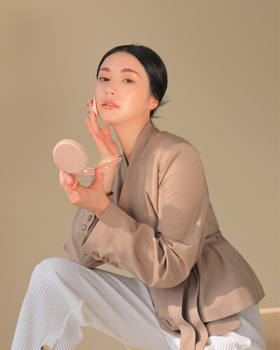 3CE 水光氣墊粉底連補充裝 SPF50 PA+++