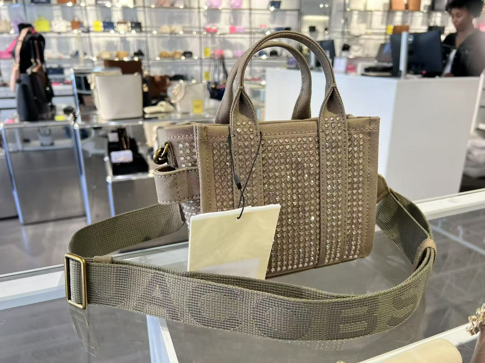 【預購】Marc Jacobs G042507 tote拉鏈粗帶斜咩袋