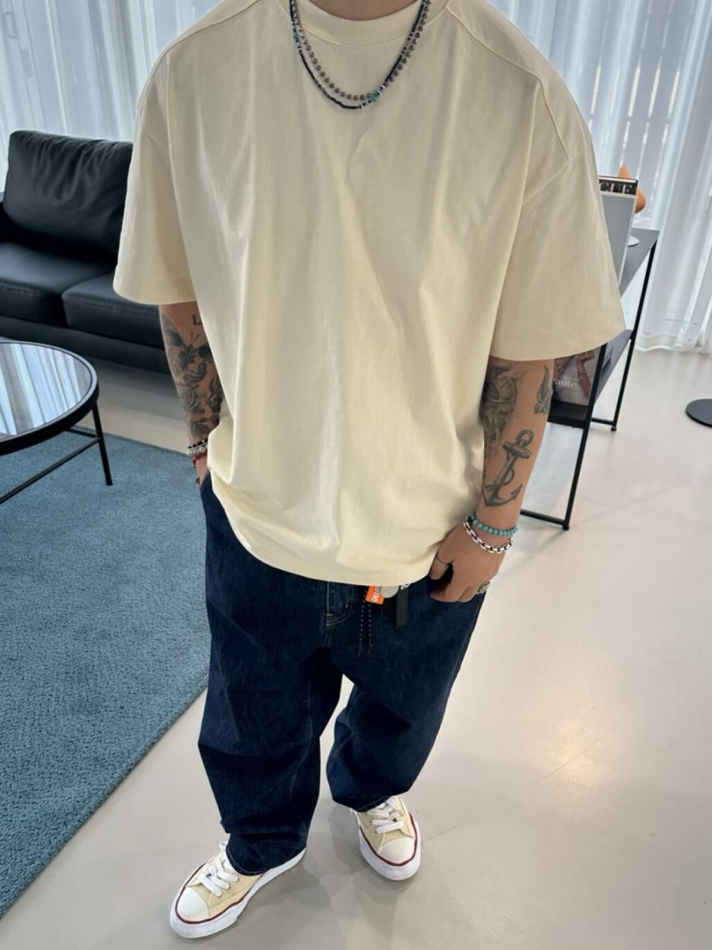 淨色圓領短袖Tee 40324-010T