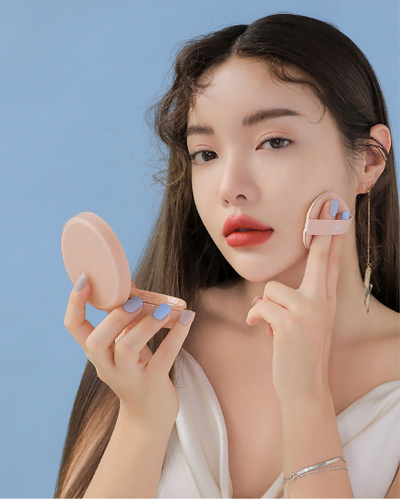 3CE 柔霧持妝氣墊粉底連補充裝 SPF45 PA++