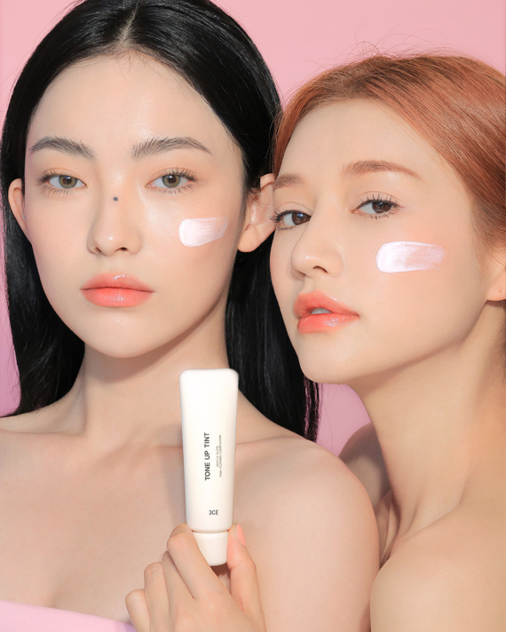 3CE 粉嫩光澤素顏霜