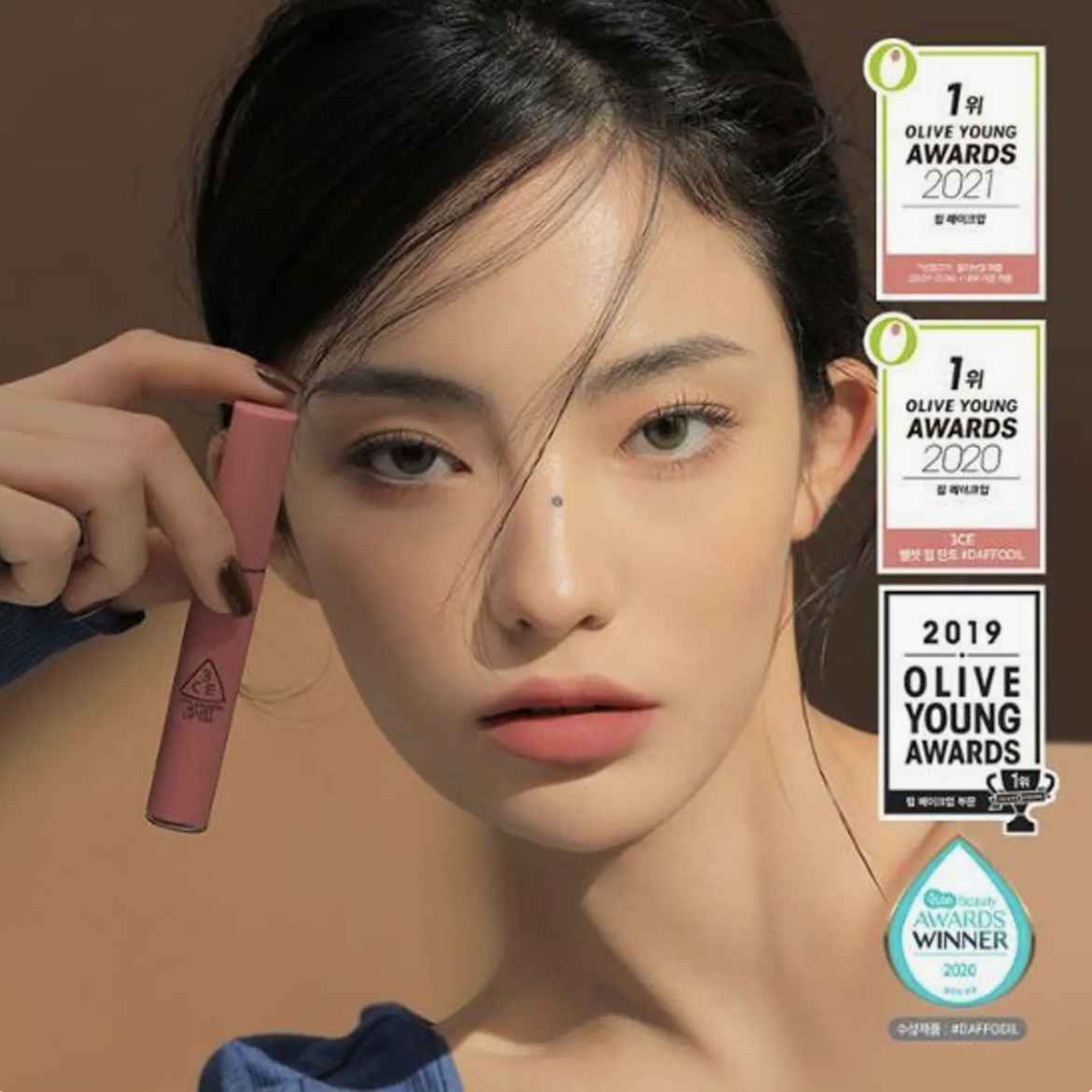 3CE 絲絨霧面裸色唇釉【18款色號】