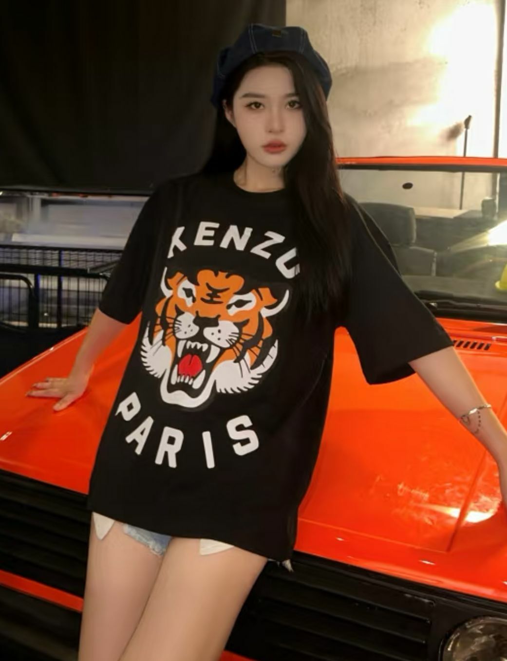【預購】KENZO Lucky Tiger  G042517 男女同款短袖TEE