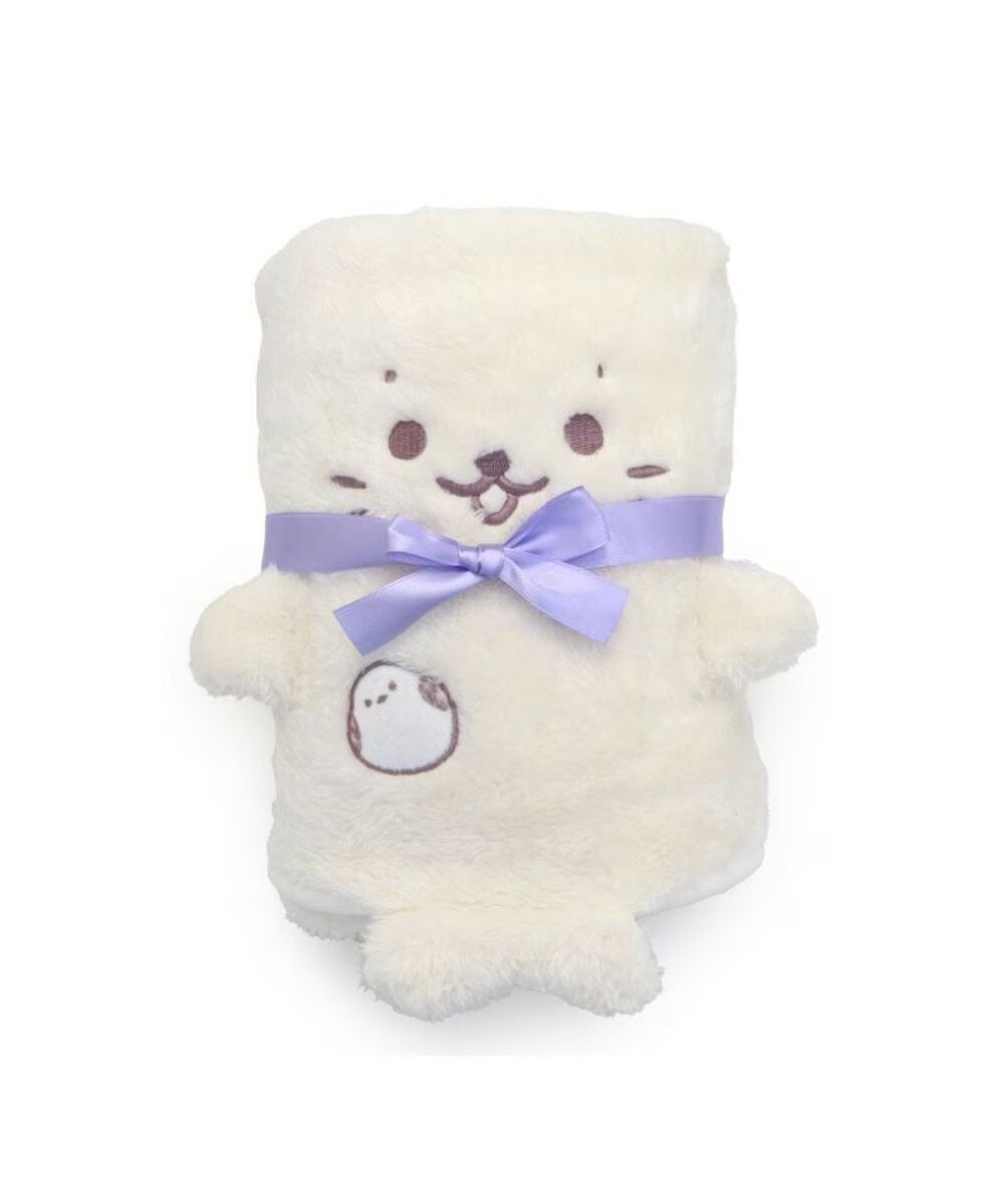 Sirotan 膝上毯 暖暖小白與長尾山雀