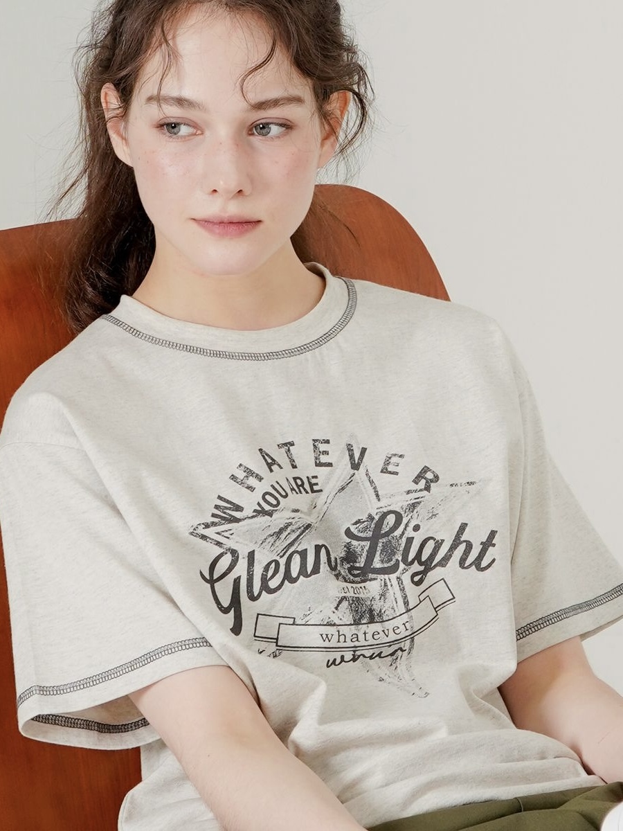 <預購> 韓國WV PROJECT 復古反縫線⭐️高磅純棉短T