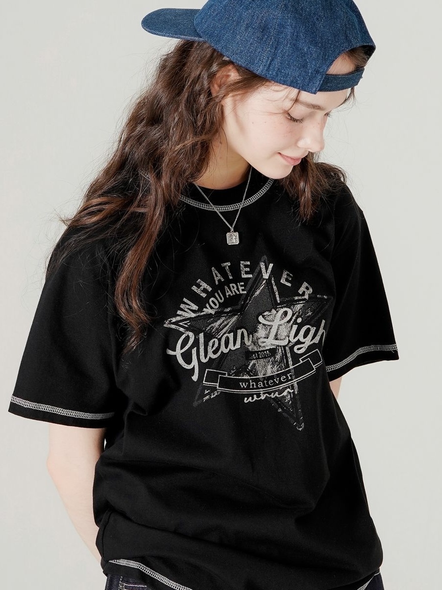 <預購> 韓國WV PROJECT 復古反縫線⭐️高磅純棉短T