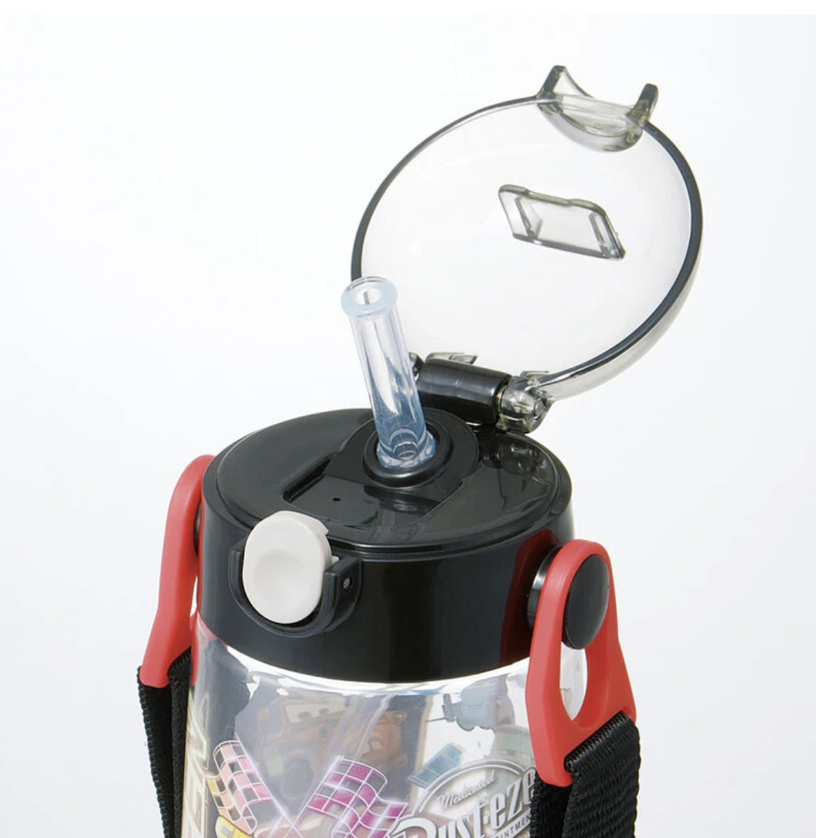 日本製 Skater 480ml 吸管水樽-反斗車王