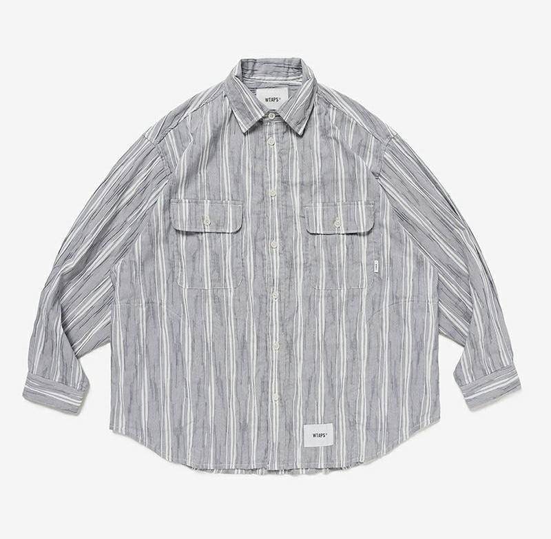 WTAPS 2025 WCPO 02 / LS / CTPL. DOBBY. TEXTILE - PRE ORDER ITEM (預訂中)