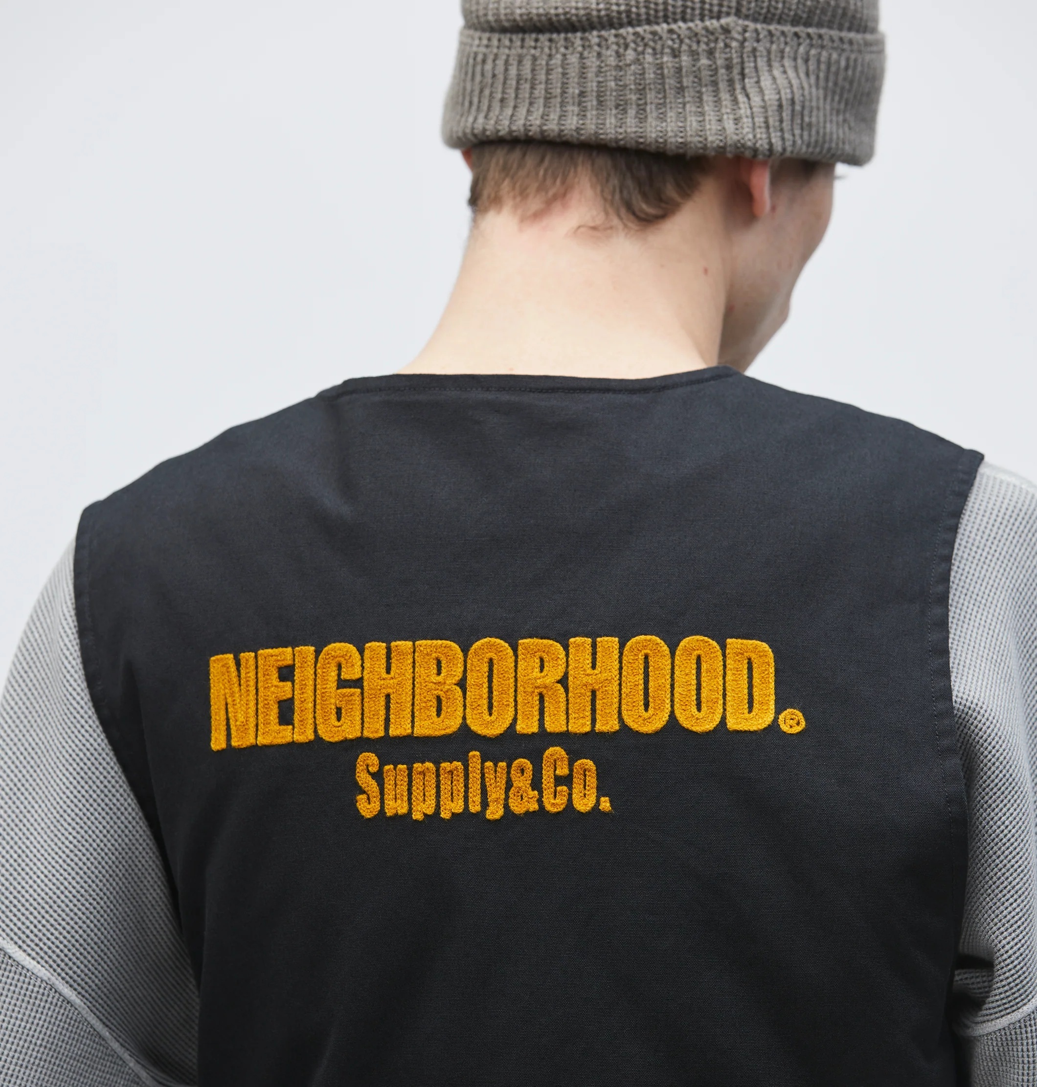 NEIGHBORHOOD 2025 S/S PADDED WORK VEST - PRE ORDER ITEM (預訂中)