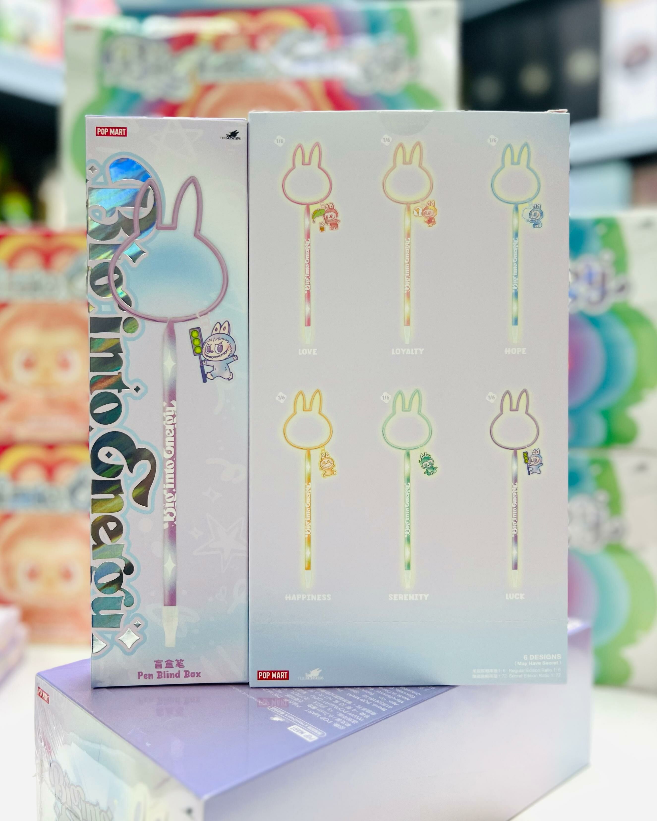 Labubu The Monster - Big into Energy Series - Pen Blind Box  (POP MART)