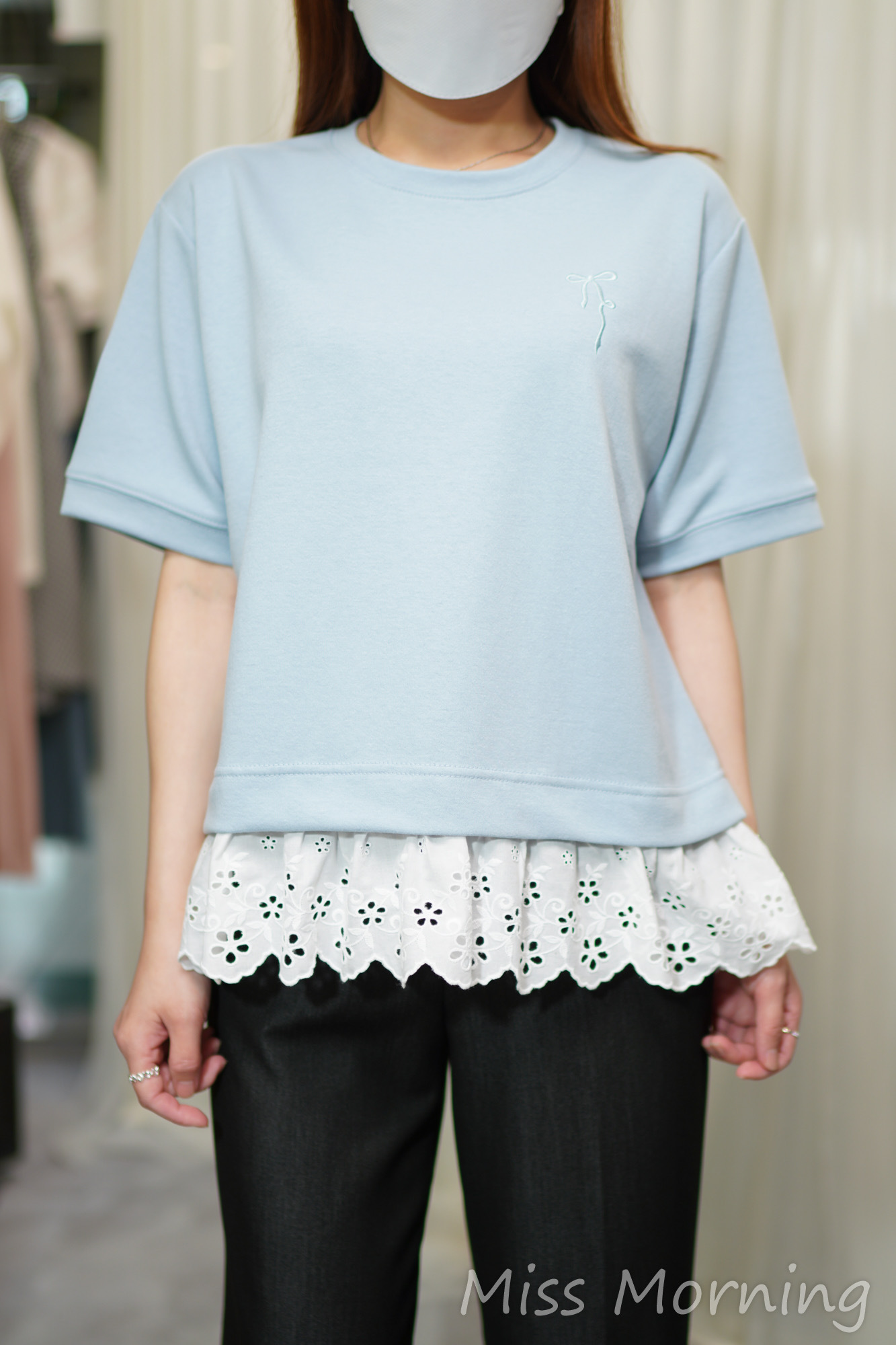 拼通花假2件Top(14551)