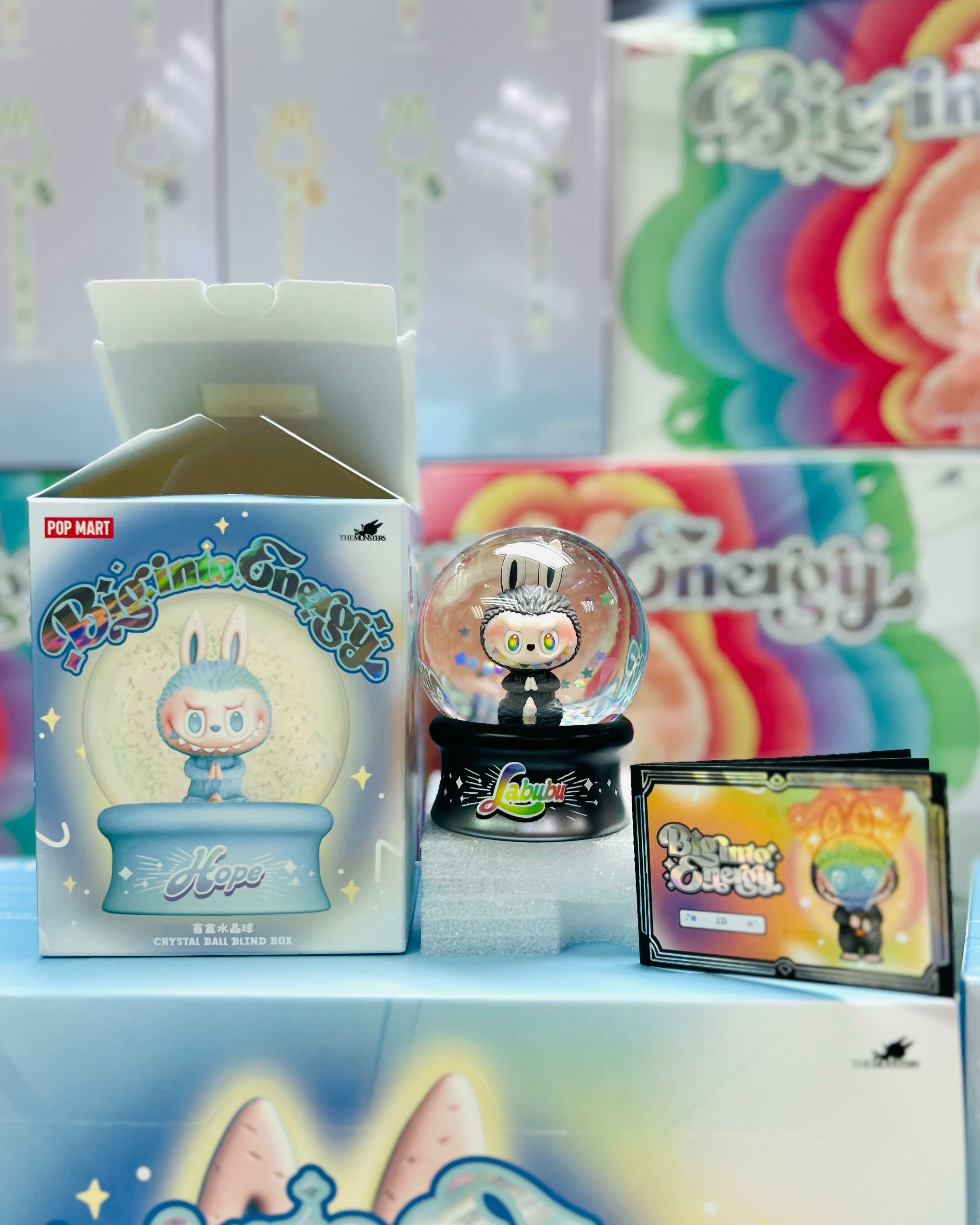 Labubu The Monster - Big into Energy Series - Crystal Ball Blind Box  (POP MART)-本我ID