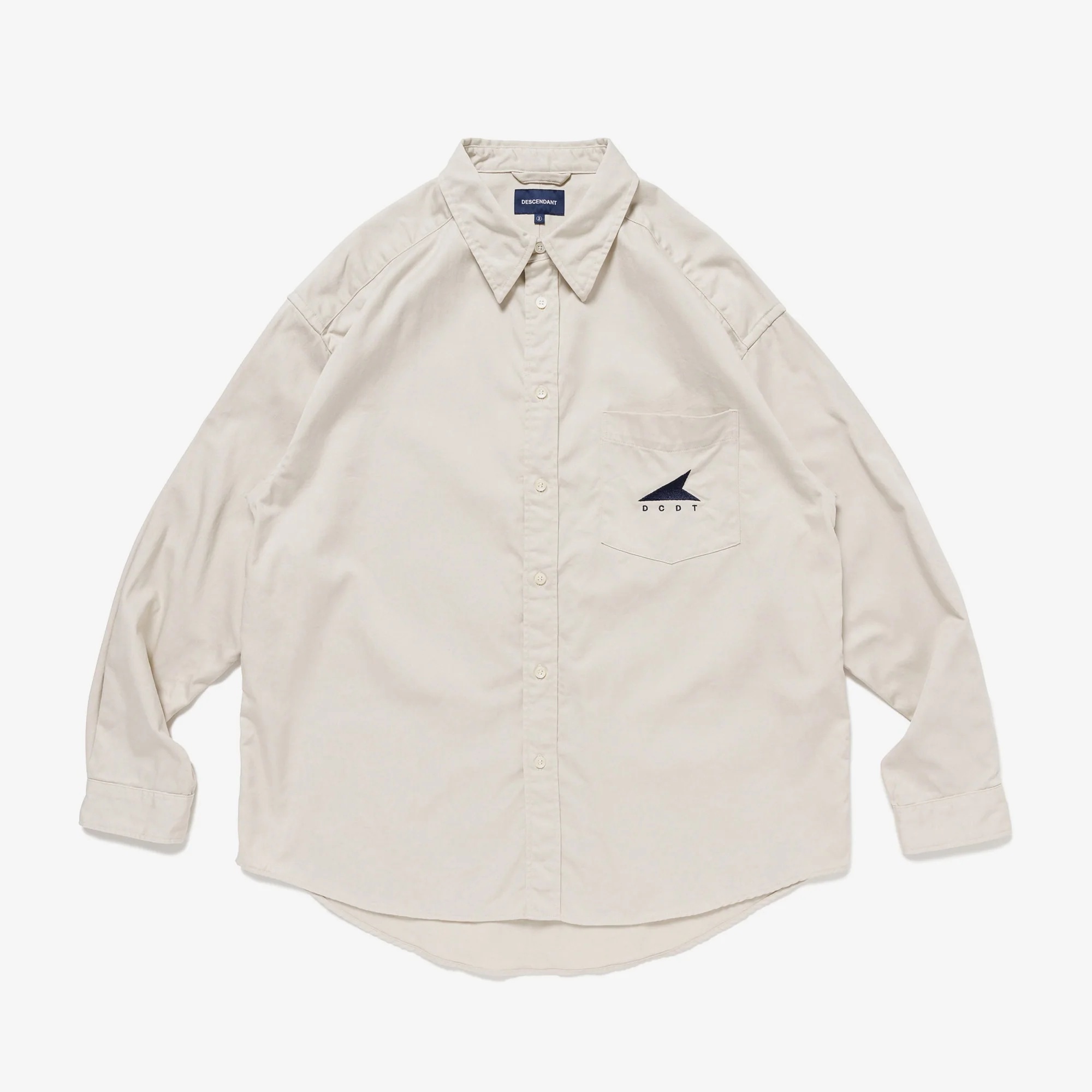 DESCENDANT 2025 KENNEDY'S TWILL LS SHIRT - PRE ORDER ITEM (預訂中)