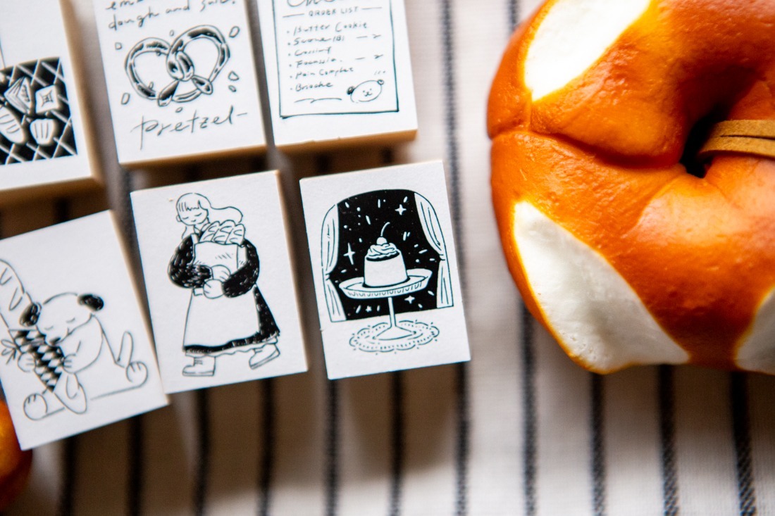 Ours - "The Gift" Stamp - Bakery Series