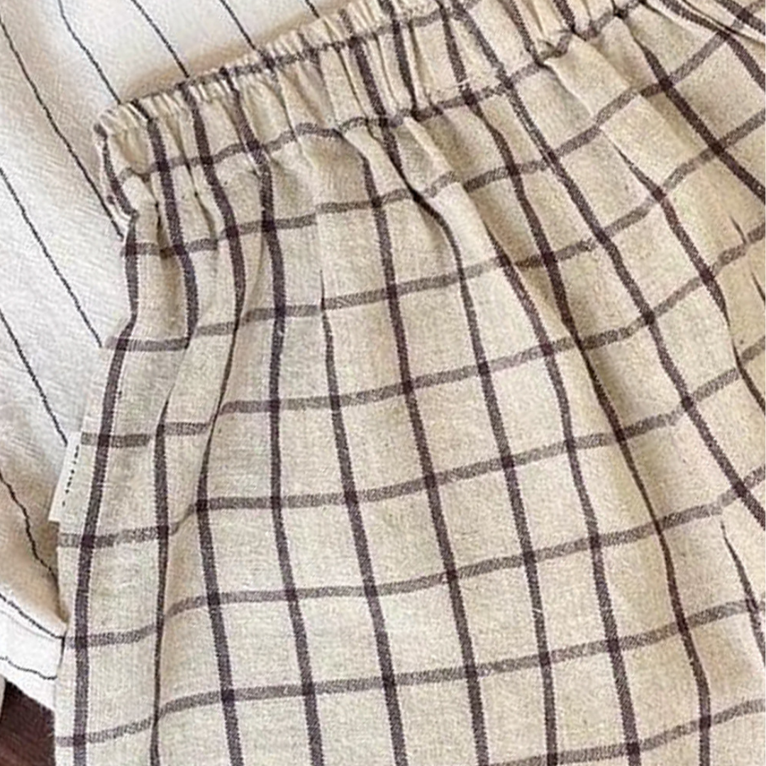 25夏 北歐棉麻小短褲（兩款）