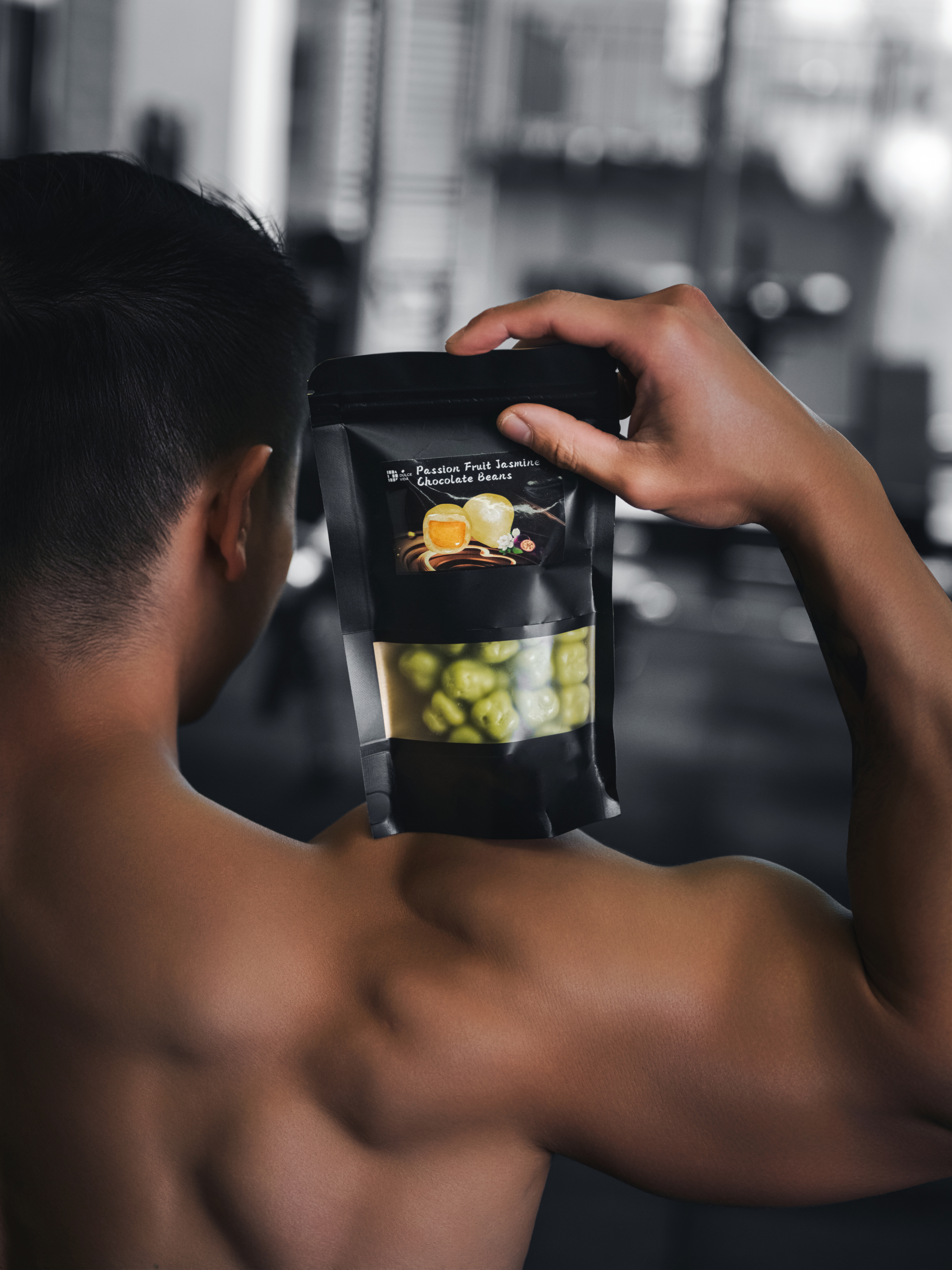 Passion Fruit Jasmine Chocolate Beans (100g)