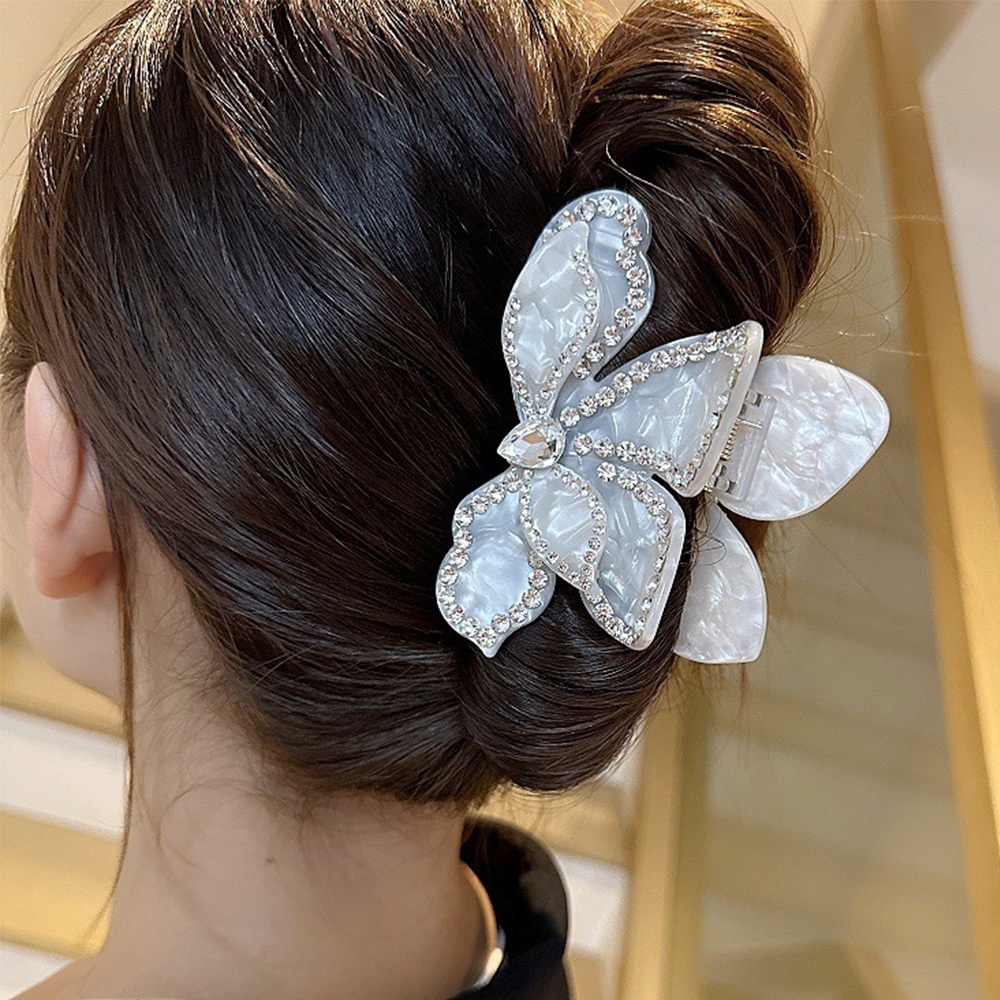 鯊魚夾 髮夾 女生髮飾 蝴蝶髮夾 飾品 抓夾 韓風 水鑽鯊魚夾 後腦勺髮夾 氣質髮飾 大抓夾 大鯊魚夾 粉色髮夾 106