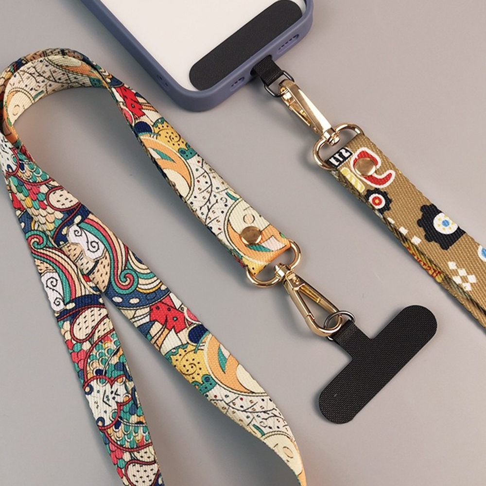手機背帶 吊飾 禮物 防丟繩 手機配件 防摔 手機繩 手機周邊配件 手機掛繩 掛脖 手機殼 復古 實用小物 018