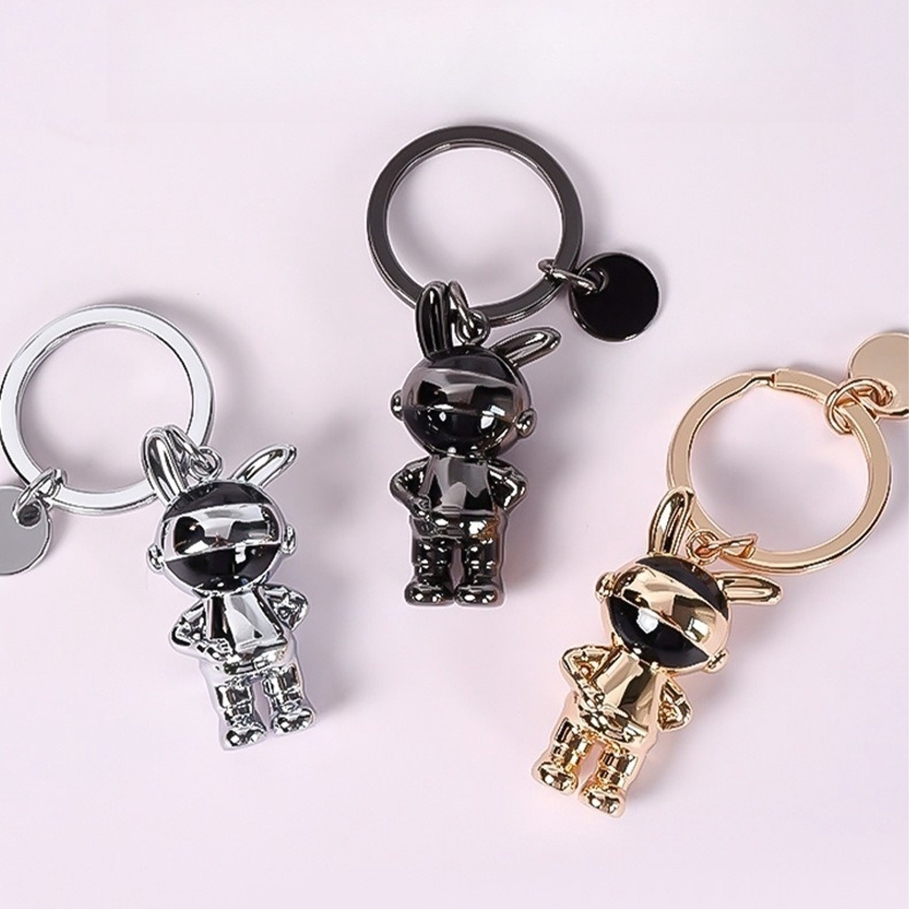 吊飾 禮物 鑰匙圈 編織繩鑰匙圈 太空人吊飾 宇航員 包包吊飾 小吊飾 兔子吊飾 情侶吊飾 可愛吊飾 可愛小物 034