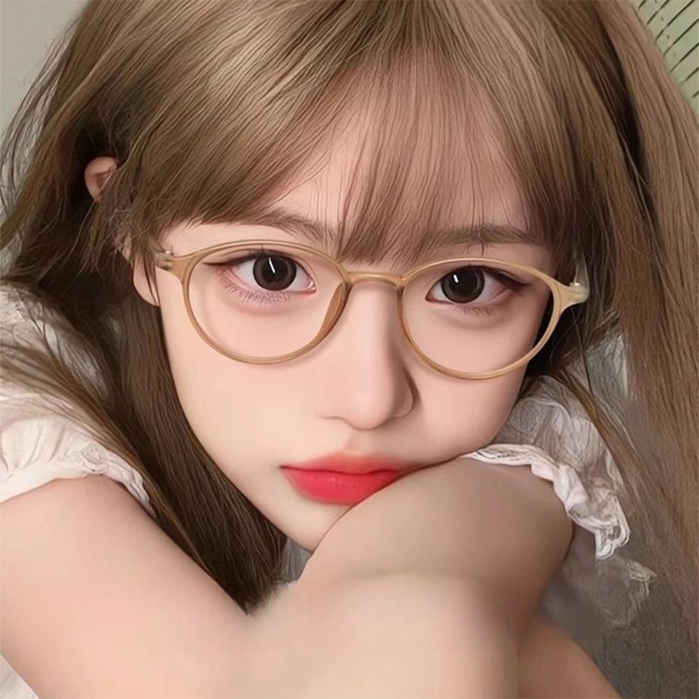 眼鏡 素顏眼鏡 小框 眼鏡框 女生眼鏡 平光眼鏡 眼鏡架 鏡框 無度數眼鏡 近視眼鏡 眼鏡女 圓框眼鏡 禮物 豹紋036