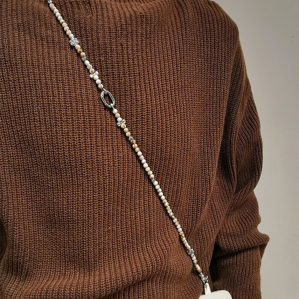 手機背帶 吊飾 掛飾 手機吊飾 手機配件 串珠吊飾 串珠手機鍊 手腕掛繩 手機手拎繩 實用小物 搭配神器 小禮物 012