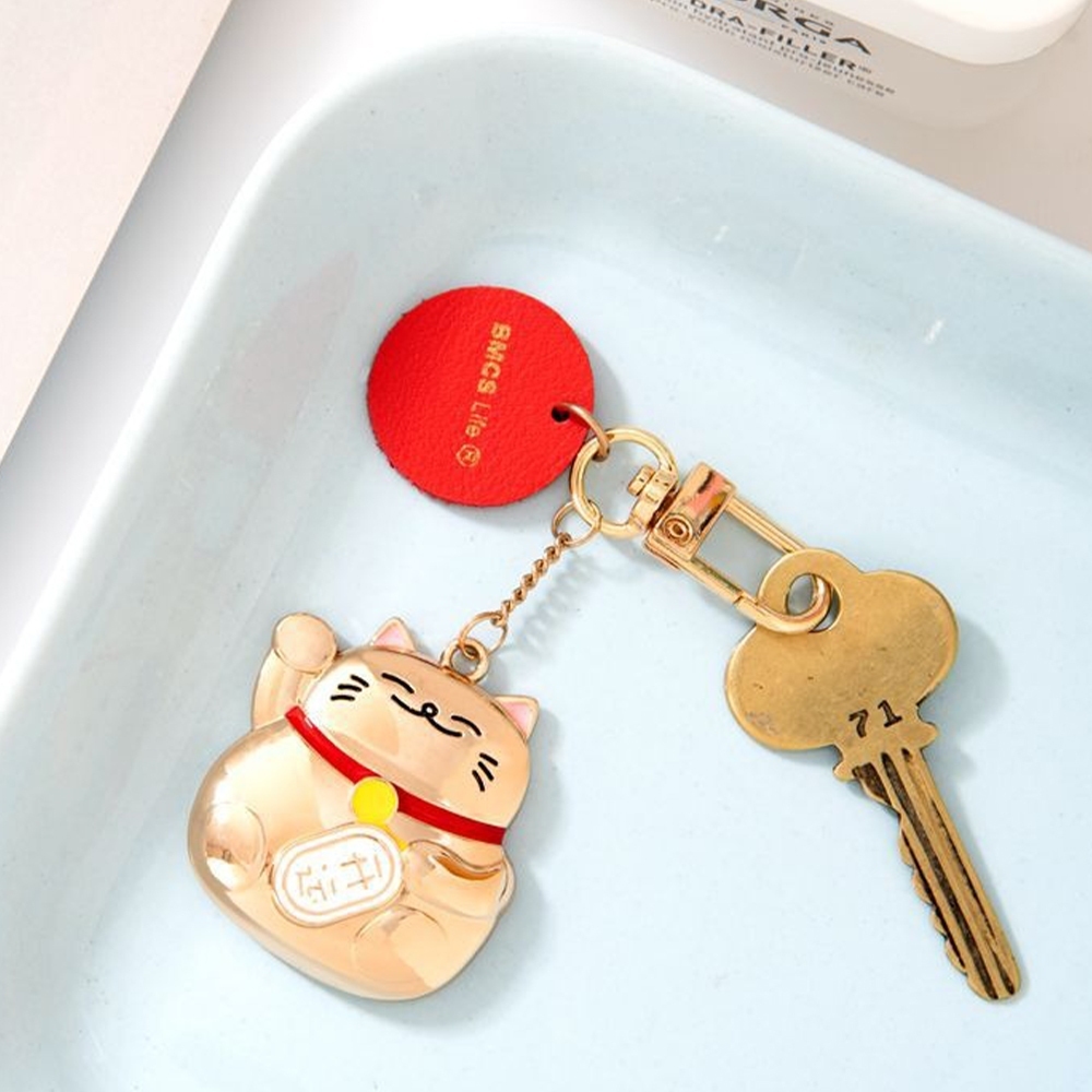 吊飾 包包吊飾 禮物 鑰匙圈 飾品 鑰匙扣 可愛小物 可愛吊飾 情侶吊飾 閨蜜吊飾 金屬吊飾 招財貓 飾品 028