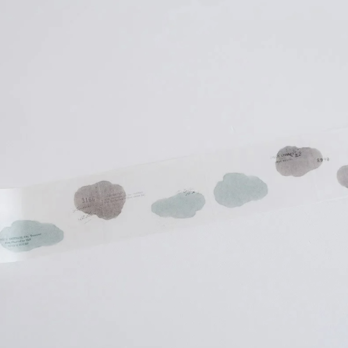 天空之旅 捲狀便利貼 描圖紙貼紙 R-011｜日本 yohaku