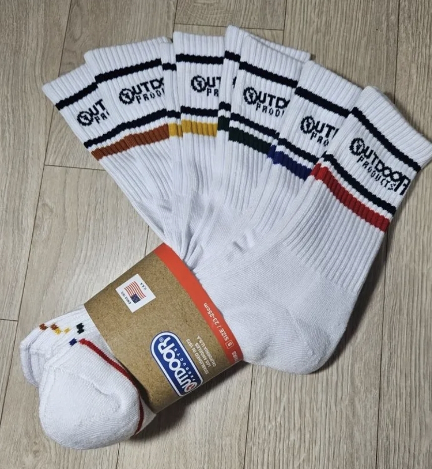 【OWN】OUTDOOR PRODUCTS 中長襪 五件組 戶外 露營 加厚 休閒 運動 排汗 緩衝 男女都有 五色一組