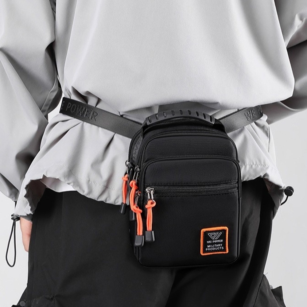 包包 腰包 穿腰帶包 男生包包 休閒小包 尼龍小包 斜背包 運動小包 單肩包 手提包 多功能小包 小掛包 防潑水 422