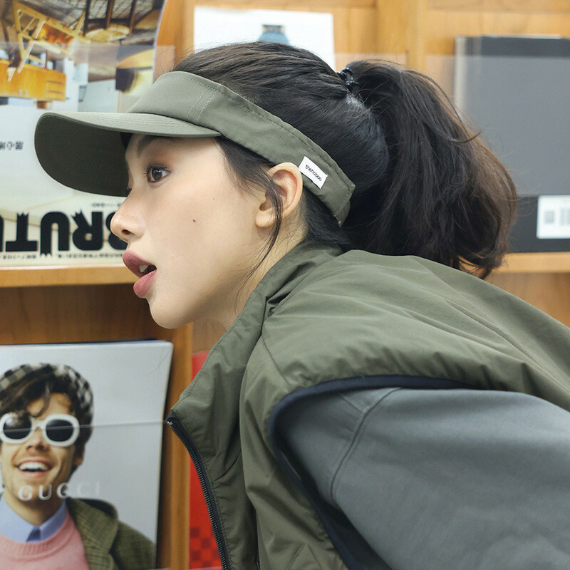 帽子 防曬帽 男生帽子 高爾夫球帽 空頂帽 網球帽 跑步帽 運動帽 透氣 遮陽帽 速乾 顯臉小 防紫外線 中空帽 064