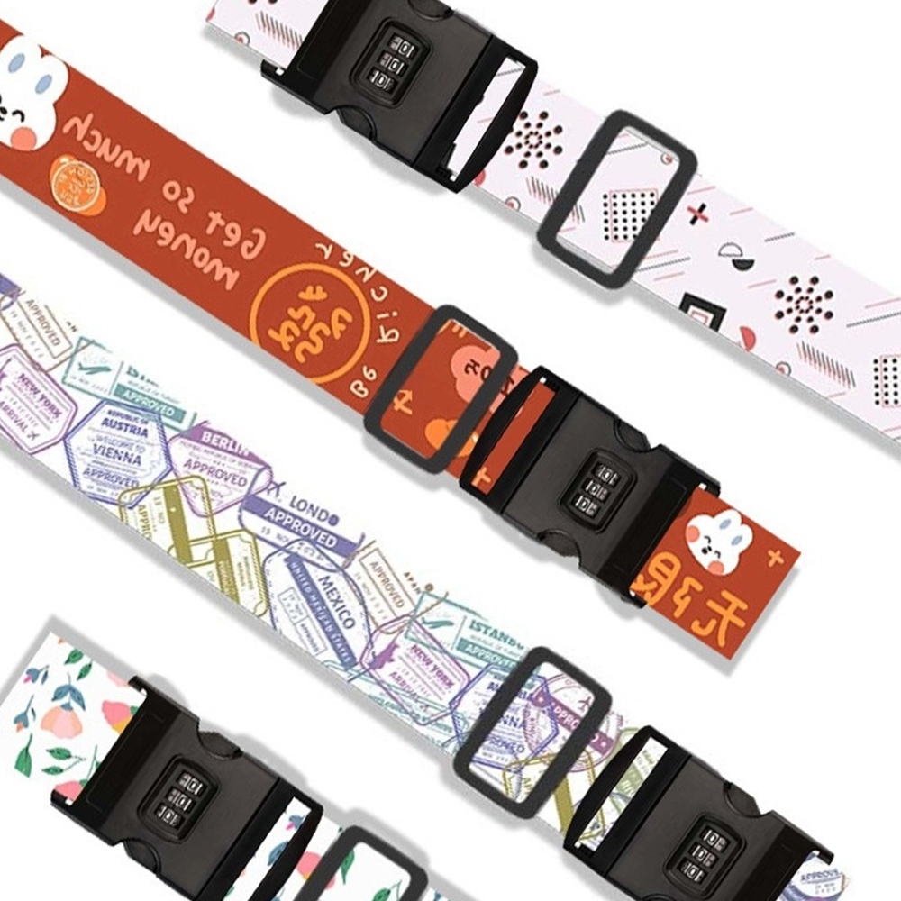 行李箱束帶 行李箱 行李束帶 行李綁帶 行李帶 行李箱綁帶 密碼鎖 行李箱保護套 捆綁帶 固定帶 海關鎖 旅行 025