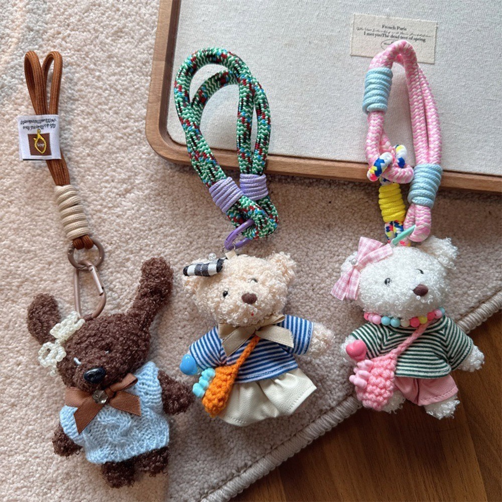 吊飾 鑰匙圈 禮物 背包吊飾 熊熊 娃娃 韓國東大門 手機繩 掛飾 掛件 小吊飾 情侶吊飾 可愛吊飾 可愛小物 038